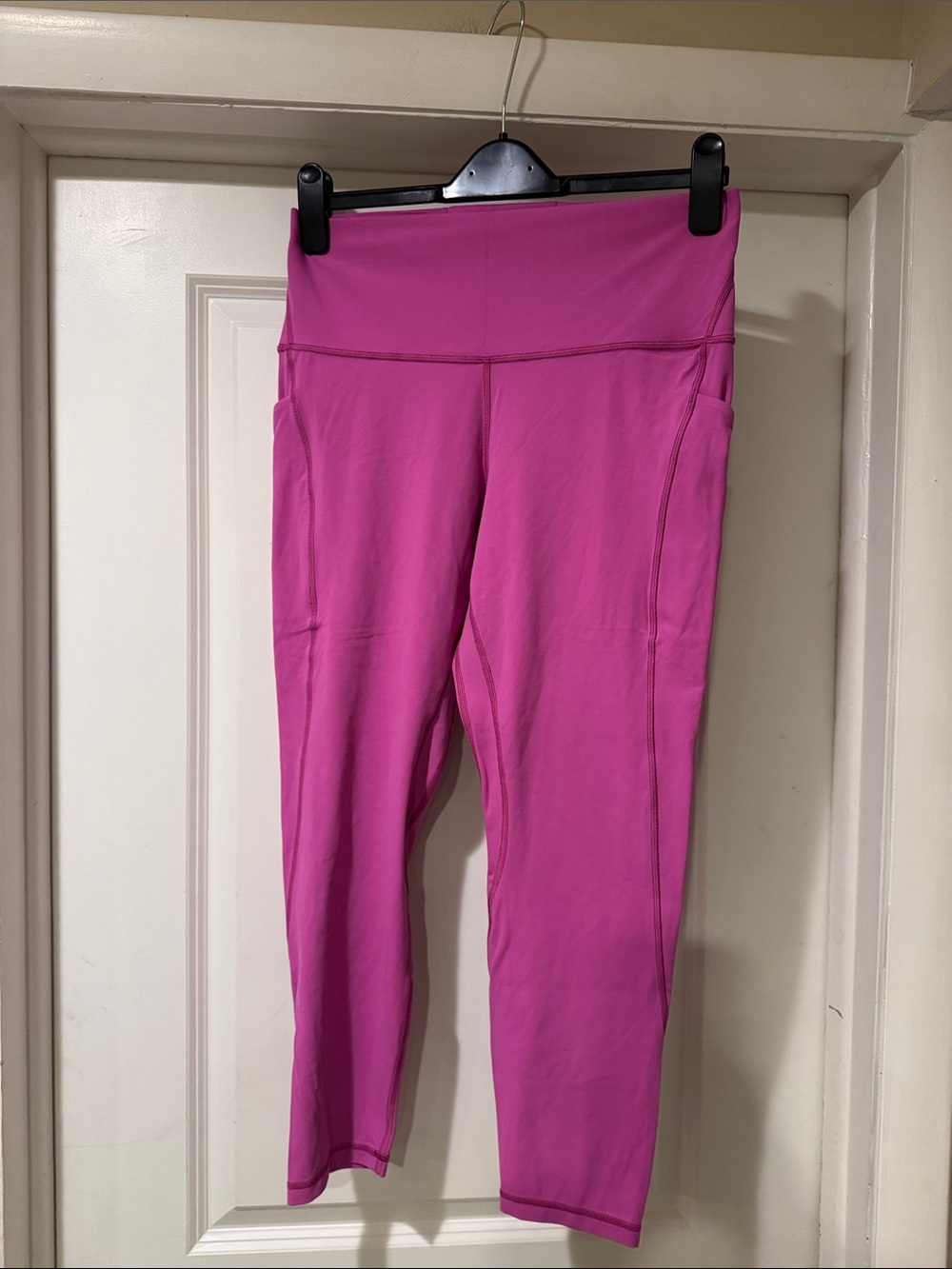 lululemon athletica Hot Pink Pocket Leggings
